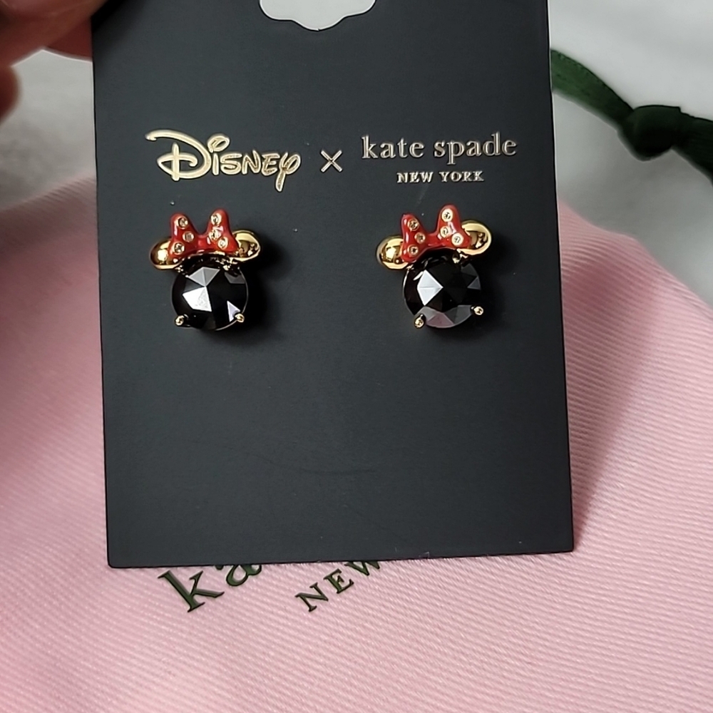 Kate Spade NY Minnie Mouse Earrings - Picture 6 of 6